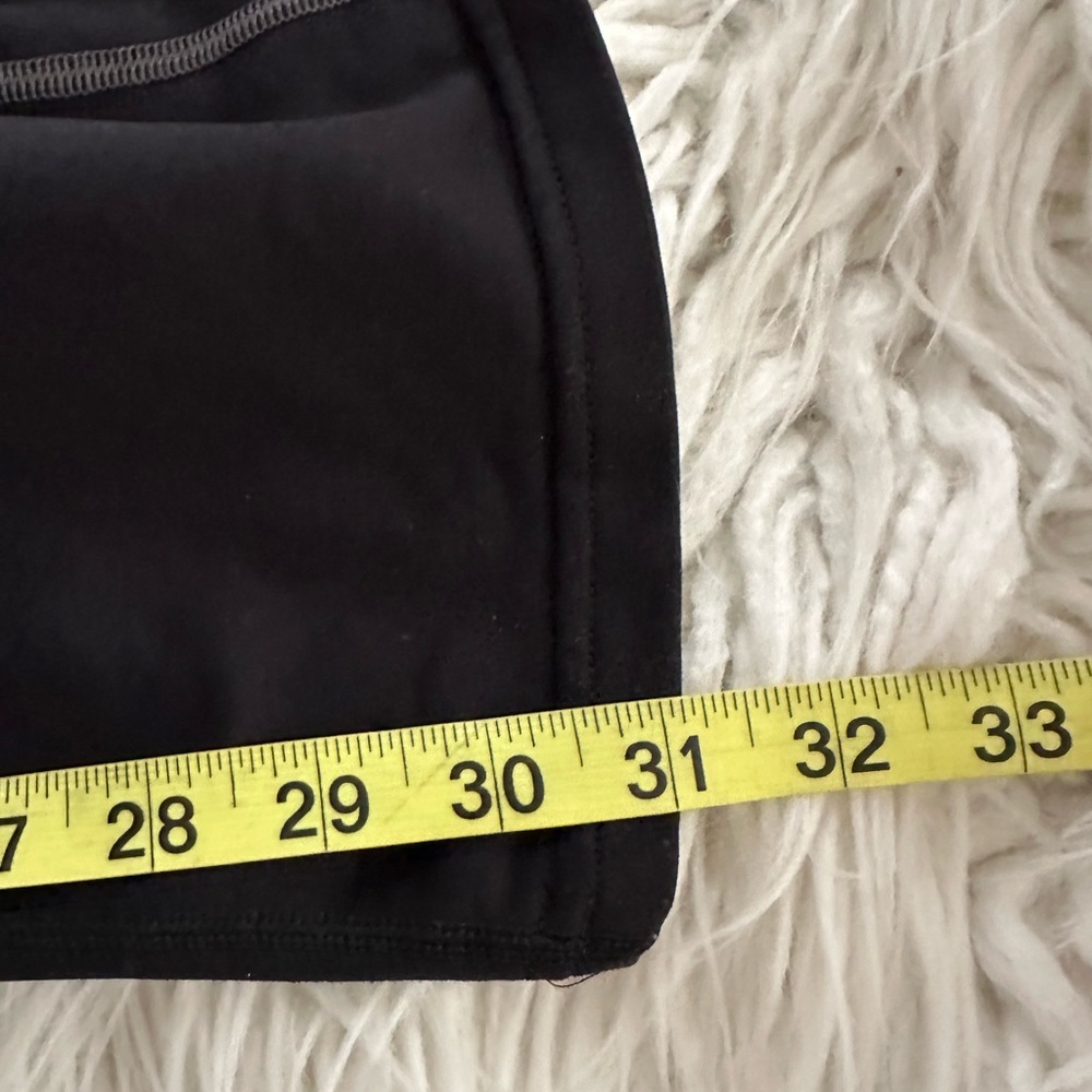 Athleta Women Black Bootcut Yoga Stretch Nylon Pants 41151 Large - Picture 8 of 9